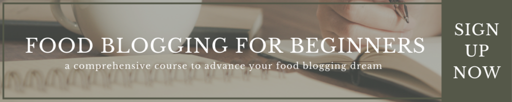 Food Blogging for Beginners How to Start a Food Blog
