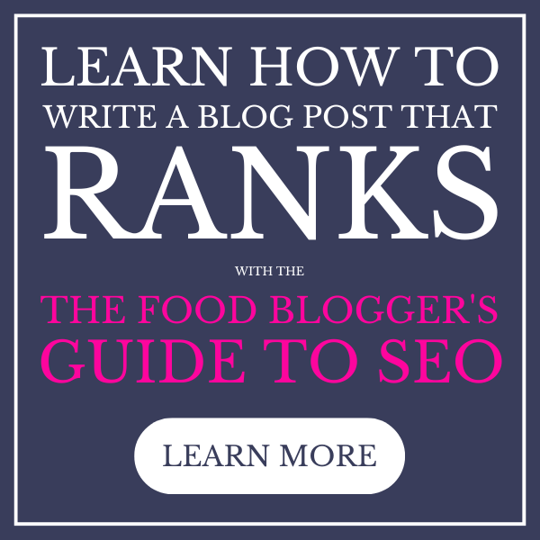 Food Bloggers Guide to SEO